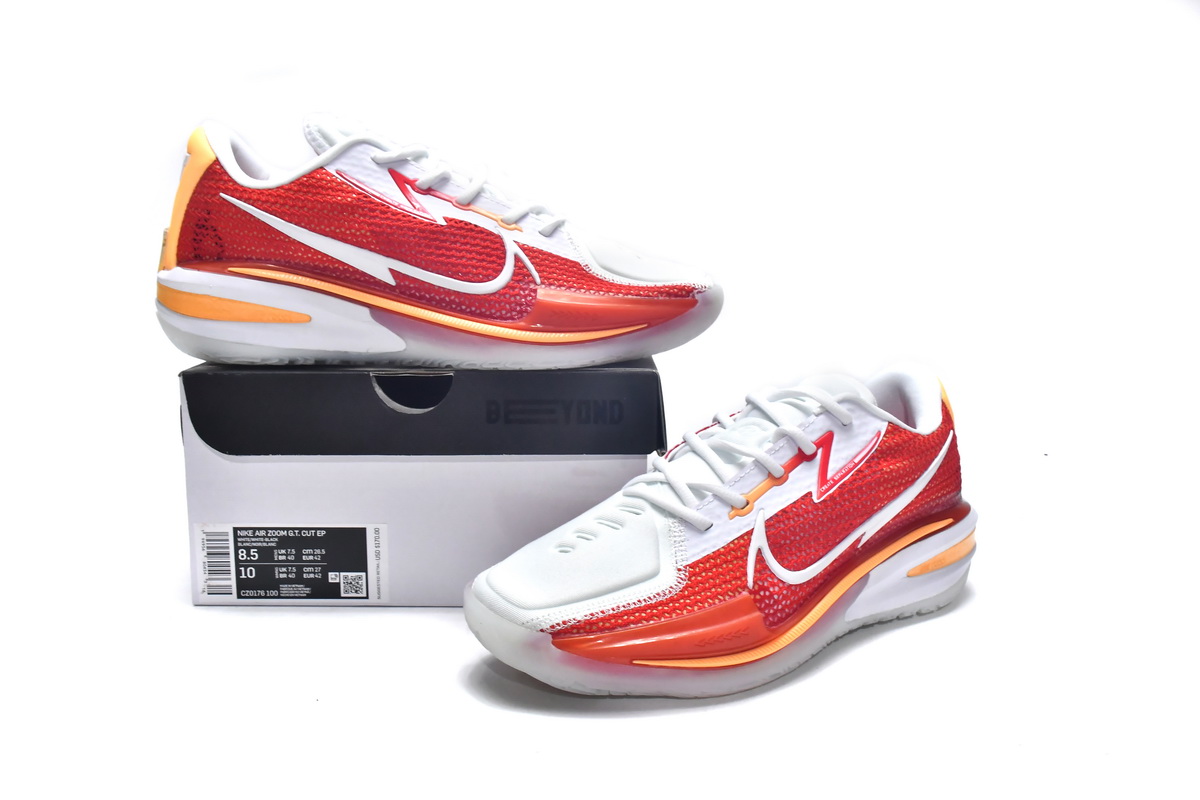 Air Zoom GT Cut University Red White Yellow Replica, CZ0176-100