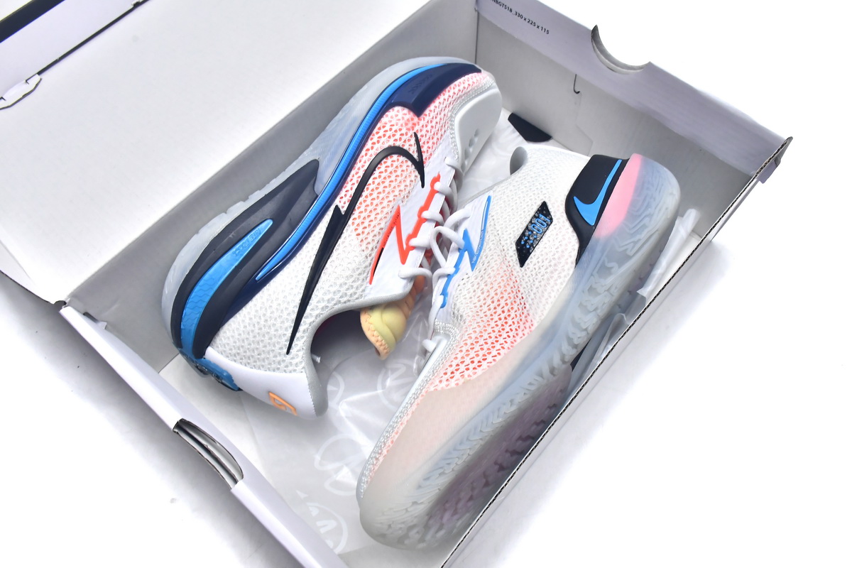 Air Zoom GT Cut White Black Laser Blue Replica, CZ0175-101