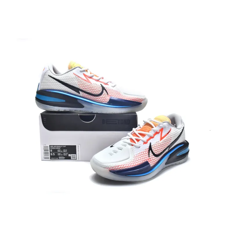 Air Zoom GT Cut White Black Laser Blue Replica, CZ0175-101