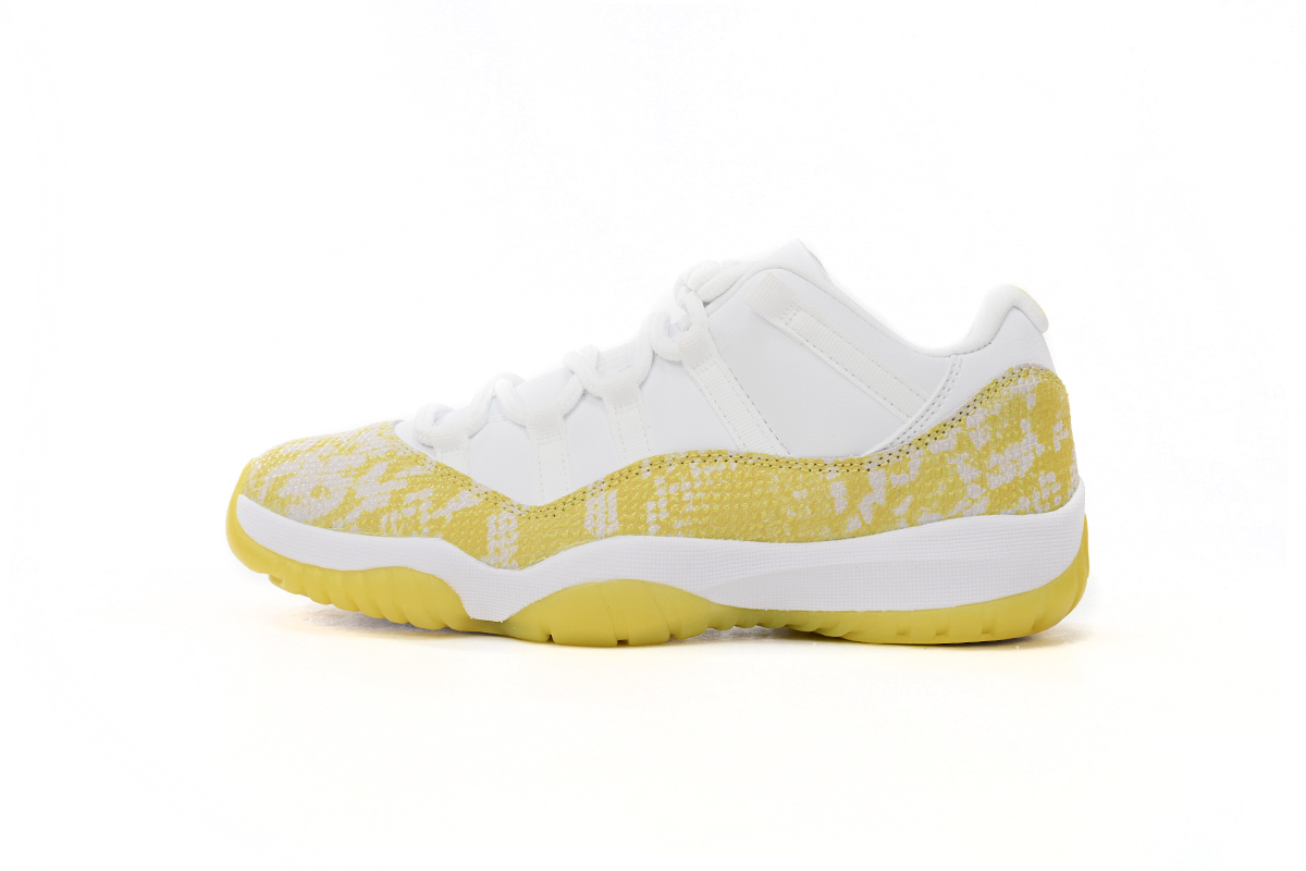 Jordan 11 Retro Low Yellow Snakeskin Replica, AH7860-107