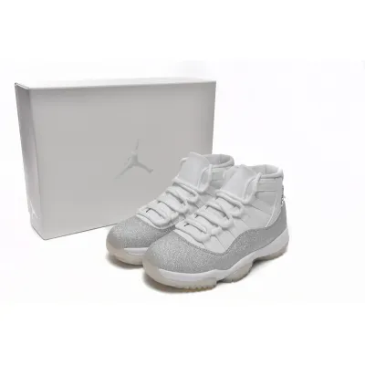 Jordan 11 Retro White Metallic Silver Replica, AR0715-100 02