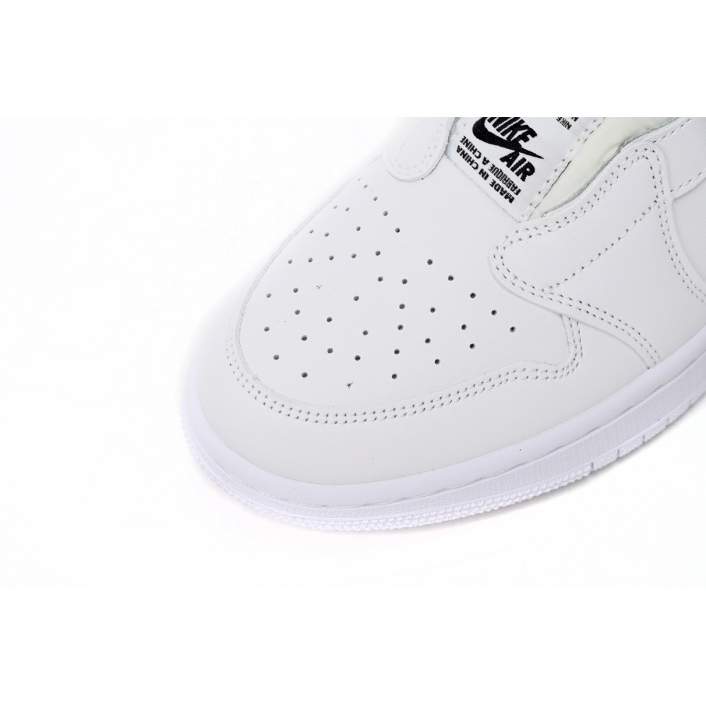 Jordan 1 Retro Low Slip White Black Replica, AV3918-101, Replica Shoes