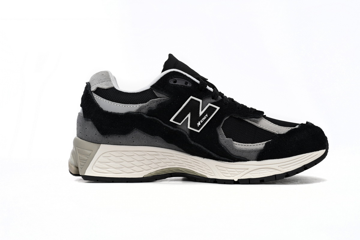 New Balance 2002R Protection Pack Black Grey Replica, M2002RDJ