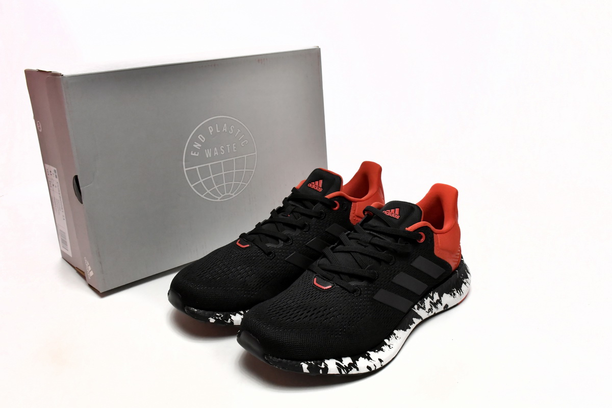 Pure Boost 21 Black Vivid Red Replica, GV7702