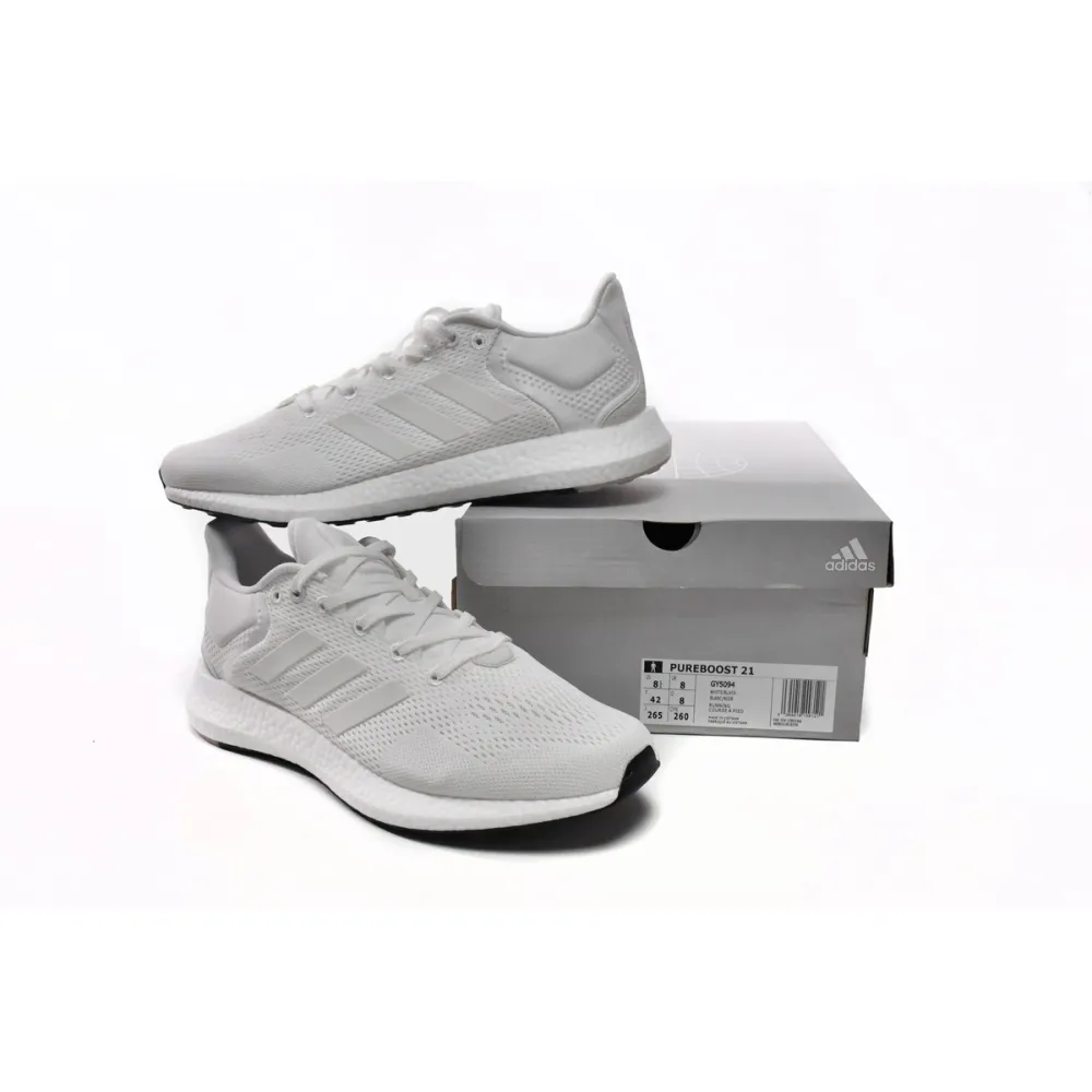 Pure Boost 21 White Dash Grey Replica, GY5094