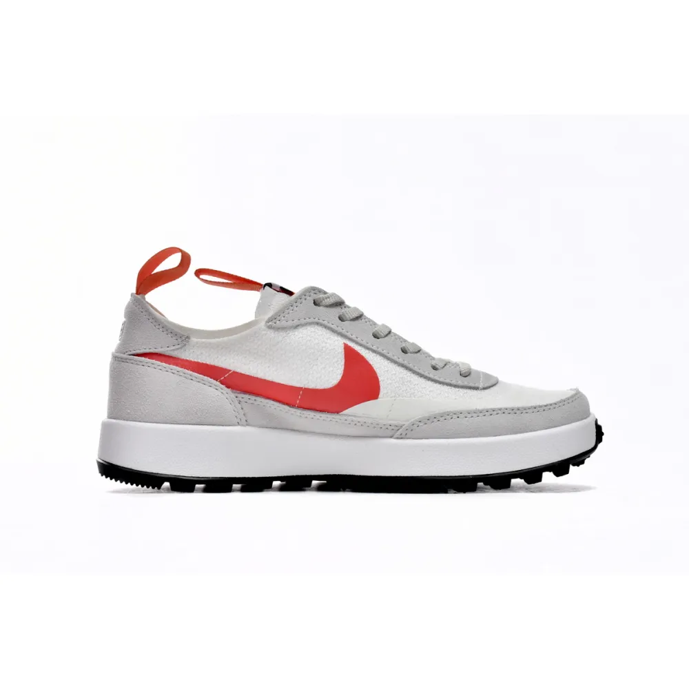 Tom Sachs x NikeCraft General Purpose Shoe Rice Grey Red Replica, DA6672-300