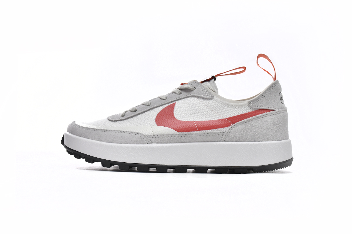 Tom Sachs x NikeCraft General Purpose Shoe Rice Grey Red Replica, DA6672-300