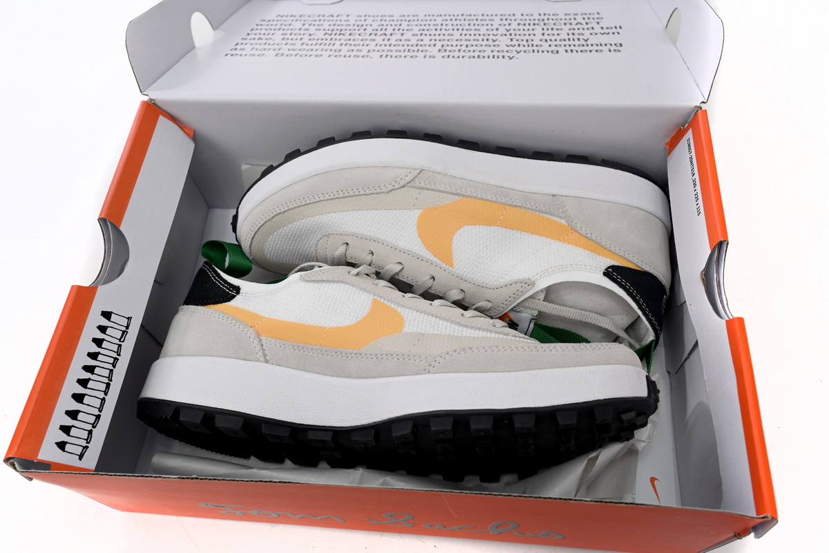 Tom Sachs x NikeCraft General Purpose Shoe Rice Whi Te Replica, DA6672-800