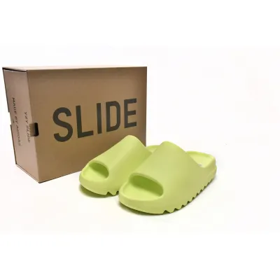 Yeezy Slide Glow Green Replica, HQ6447 02