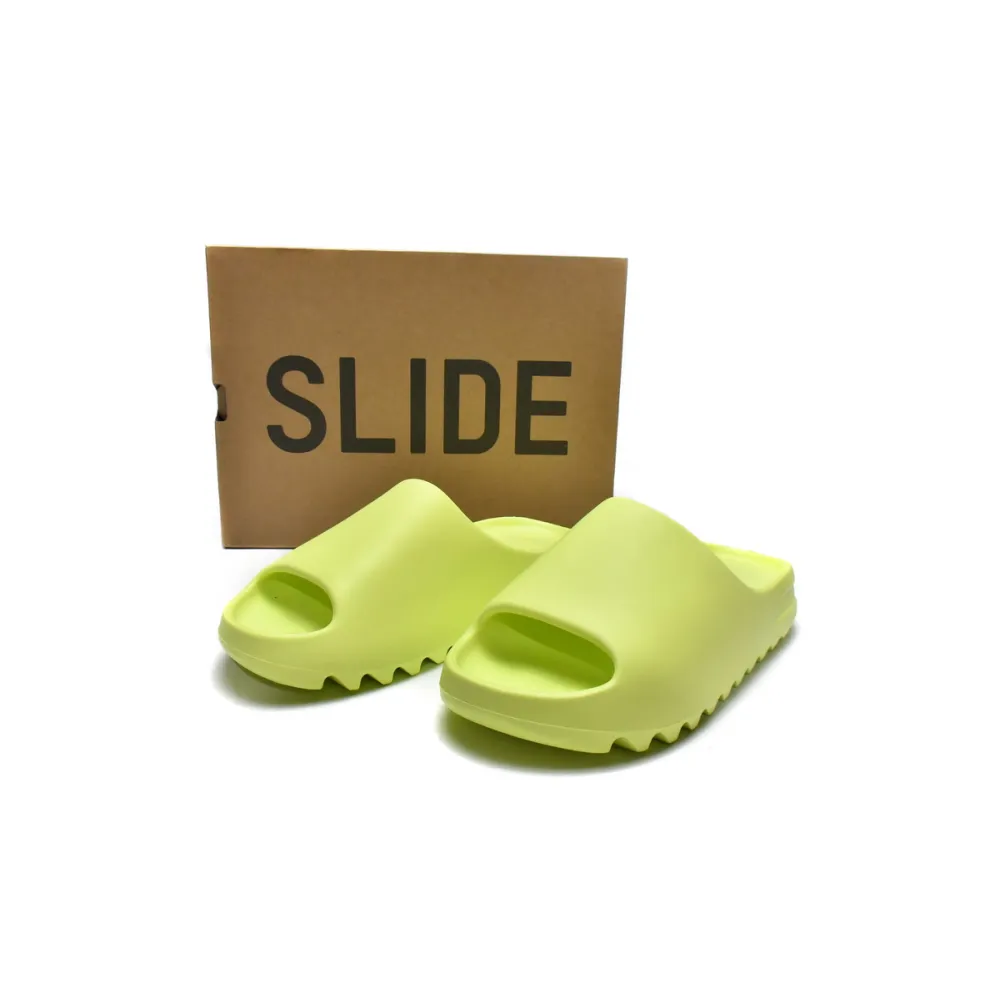 Yeezy Slide Glow Green Replica,GX6138