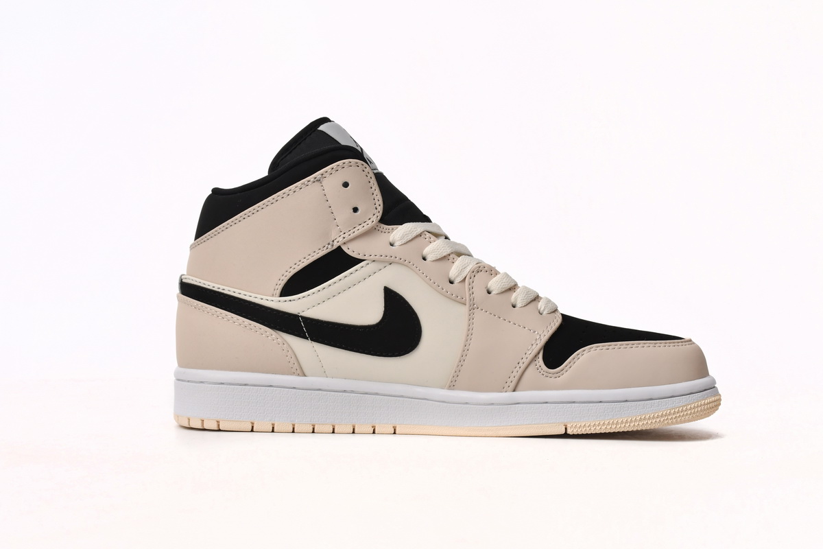 Jordan 1 Mid Barely Orange Replica, BQ6472-800, Replica Shoes