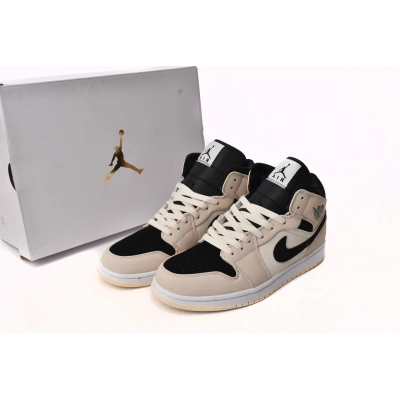 Jordan 1 Mid Barely Orange Replica, BQ6472-800, Replica Shoes 02