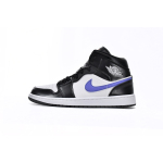 Jordan 1 Mid Black Racer Blue White Replica