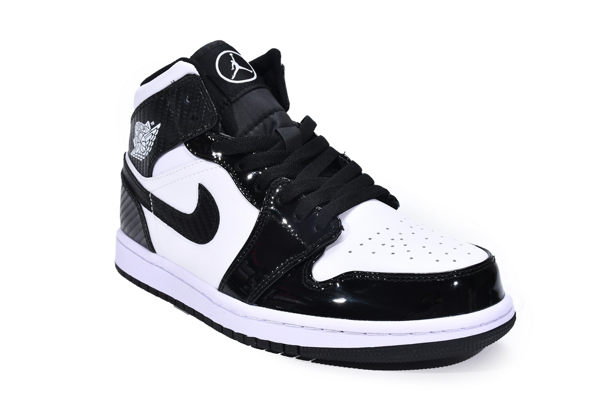 Jordan 1 Mid Carbon Fiber Replica, DD1649-001, Replica Shoes