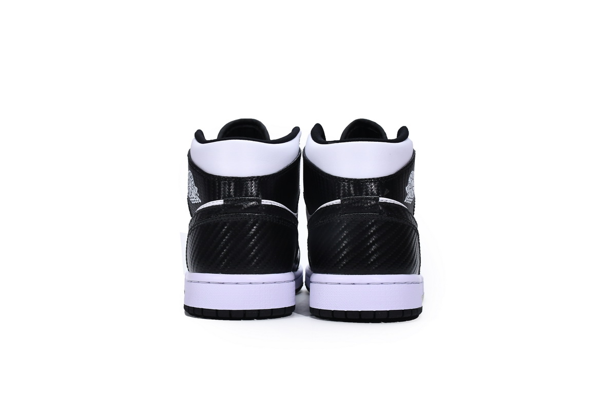 Jordan 1 Mid Carbon Fiber Replica, DD1649-001, Replica Shoes