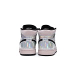 Jordan 1 Mid Dirty Powder Iridescent Replica, BQ6472-602, Replica Shoes