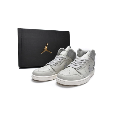 Jordan 1 Mid Light Bone Replica, 852542-003 02
