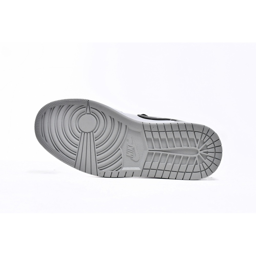 Jordan 1 Mid Light Smoke Grey Replica, 554724-092, Replica Shoes
