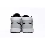Jordan 1 Mid Light Smoke Grey Replica, 554724-092, Replica Shoes