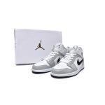Jordan 1 Mid Light Smoke Grey Replica, BQ6472-015, Replica Shoes