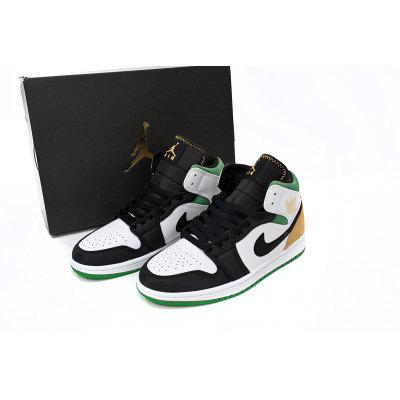 Jordan 1 Mid Oakland Replica, 852542-101, Replica Shoes 02