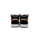 Jordan 1 Mid Peach Mocha Replica, DH0210-100, Replica Shoes