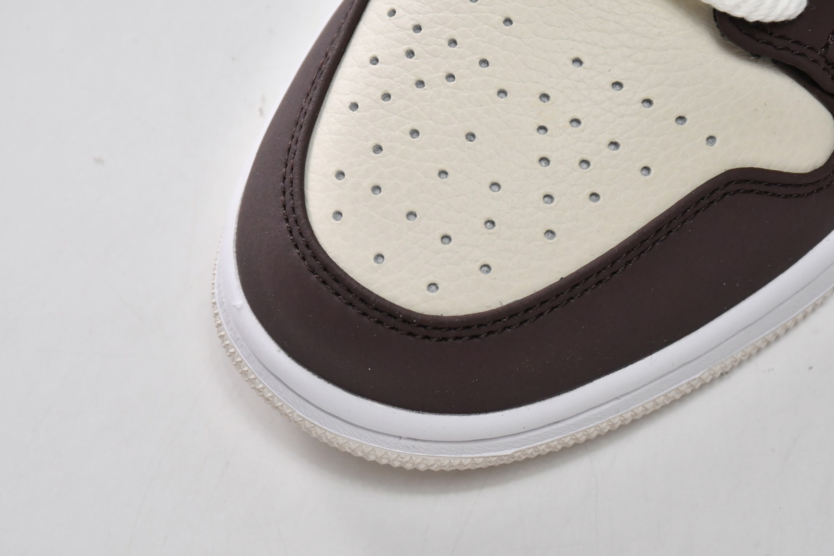 Jordan 1 Mid SE Brown Basalt Oatmeal Replica, DO6699-200, Replica Shoes