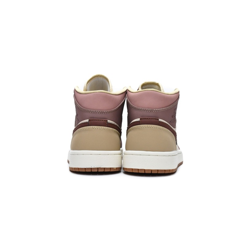 Jordan 1 Mid SE Dark Pony Smoky Mauve Replica, DO7440-821, Replica Shoes