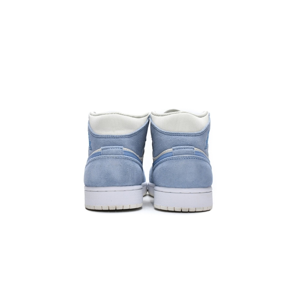 Jordan 1 Mid SE Sail Light Blue Replica, DA4666-100, Replica Shoes