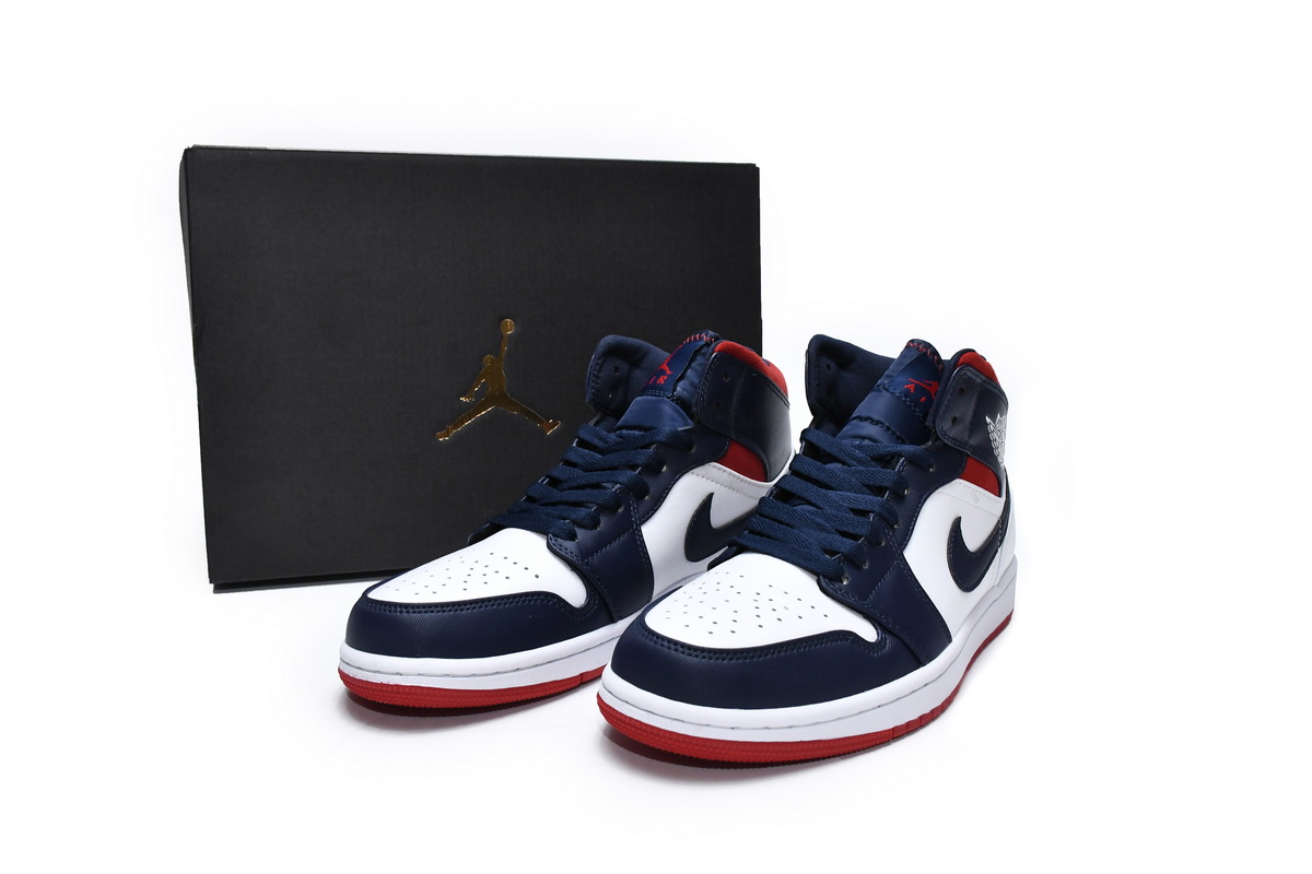 Jordan 1 Mid SE USA Replica, 852542-104, Replica Shoes