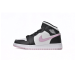 Jordan 1 Mid White Black Light Arctic Pink Replica