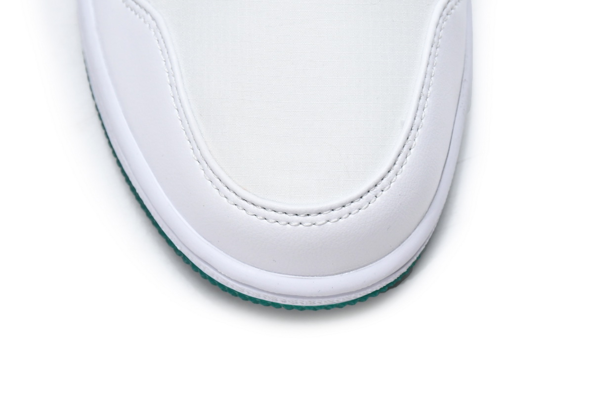 Jordan 1 Mid White Mystic Green Replica, CD6759-103, Replica Shoes