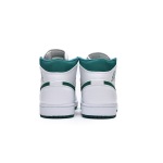 Jordan 1 Mid White Mystic Green Replica, CD6759-103, Replica Shoes