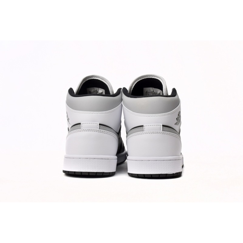 Jordan 1 Mid White Shadow Replica, 554724-073, Replica Shoes