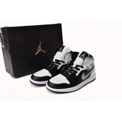 Jordan 1 Mid White Shadow Replica, 554724-073, Replica Shoes 02