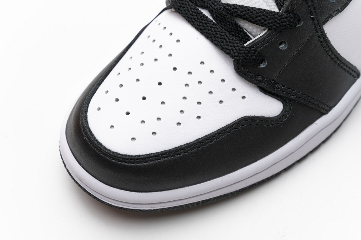 Jordan 1 Retro Black White Replica,  555088-010, Replica Shoes