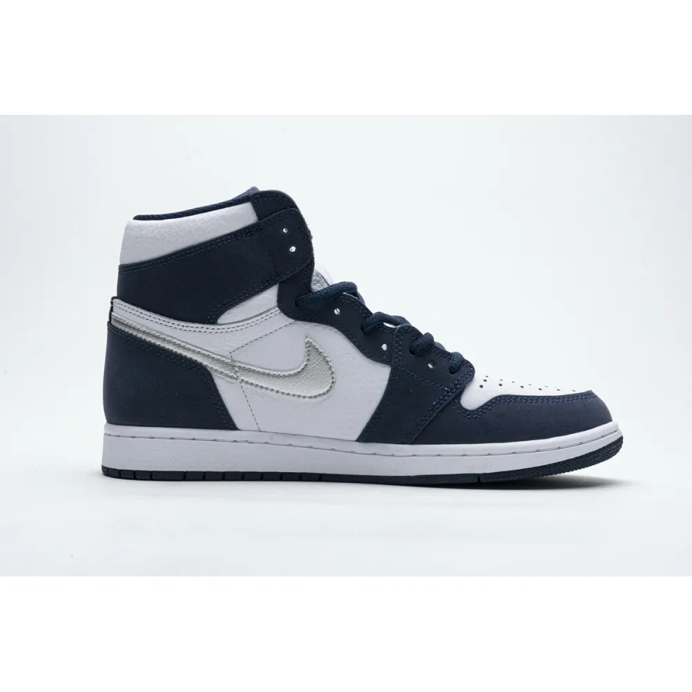Jordan 1 Retro High COJP Midnight Navy Replica,  DC1788-100, Replica Shoes