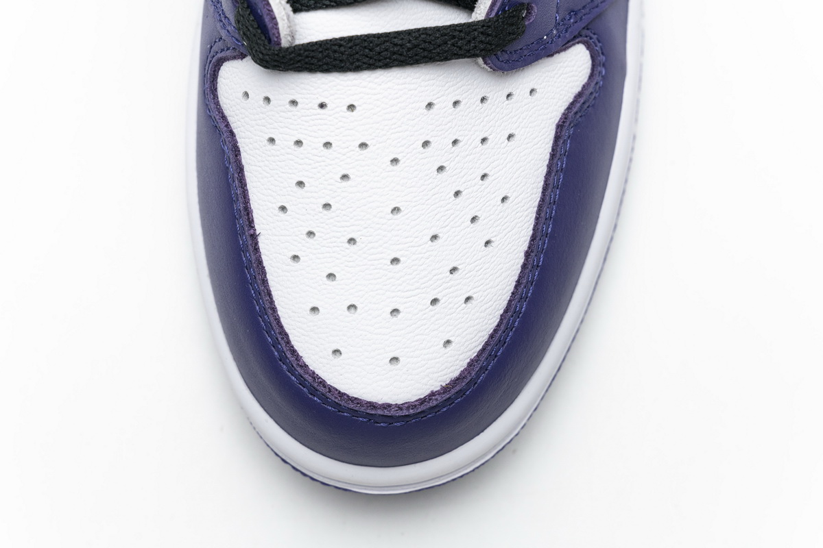 Jordan 1 Retro High Court Purple White Replica,  555088-500, Replica Shoes