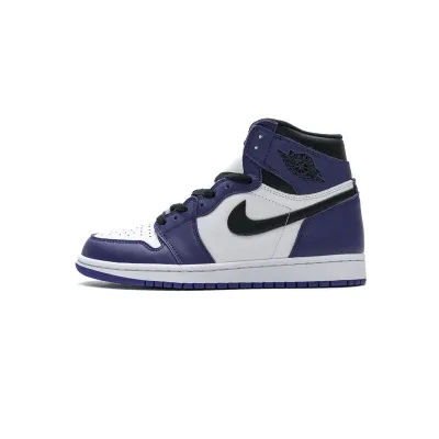 Jordan 1 Retro High Court Purple White Replica,  555088-500 01