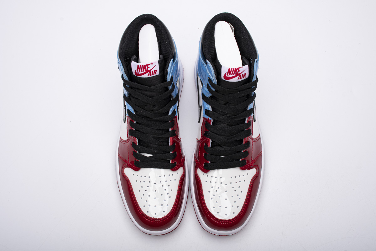 Jordan 1 Retro High Fearless UNC Chicago Replica,  CK5666-100, Replica Shoes