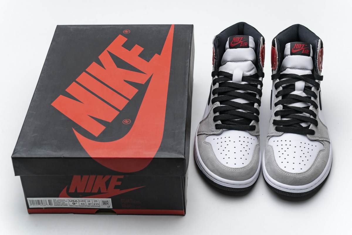 Jordan 1 Retro High Light Smoke Grey Replica,  555088-126, Replica Shoes