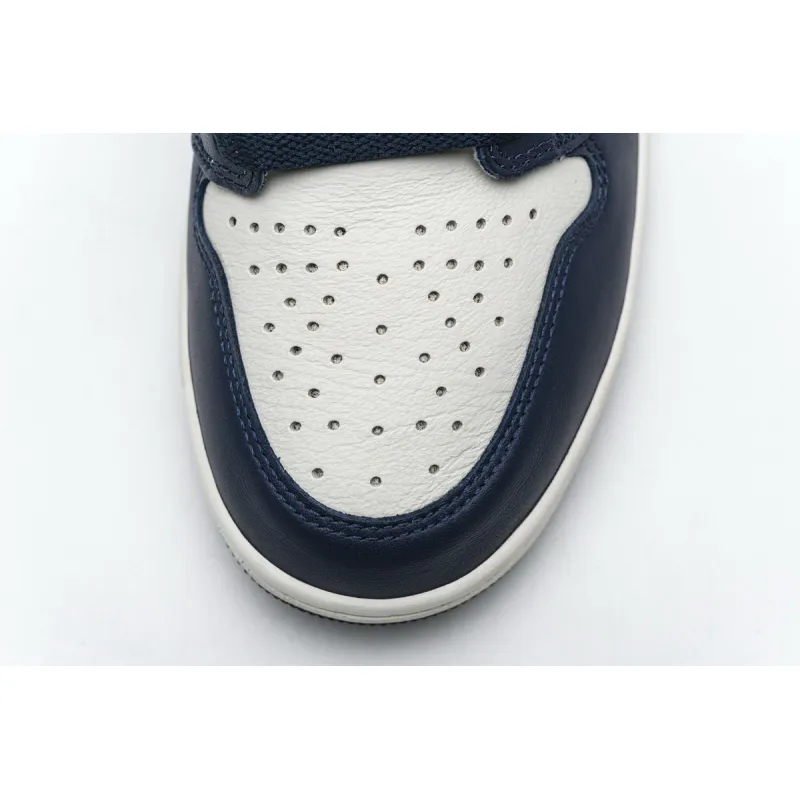 Jordan 1 Retro High Obsidian Replica,  555088-140, Replica Shoes