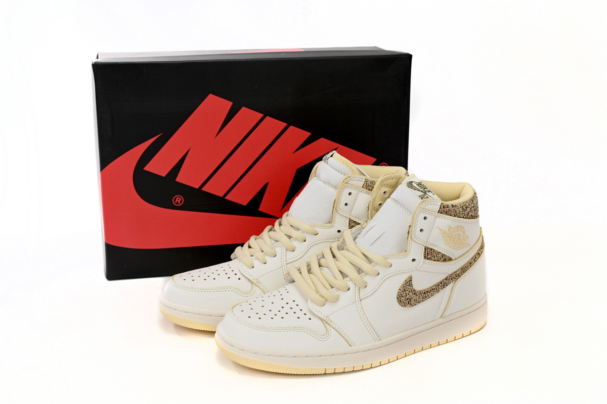 Jordan 1 Retro High OG Craft Vibrations Of Naija Replica,  FD8631-100, Replica Shoes