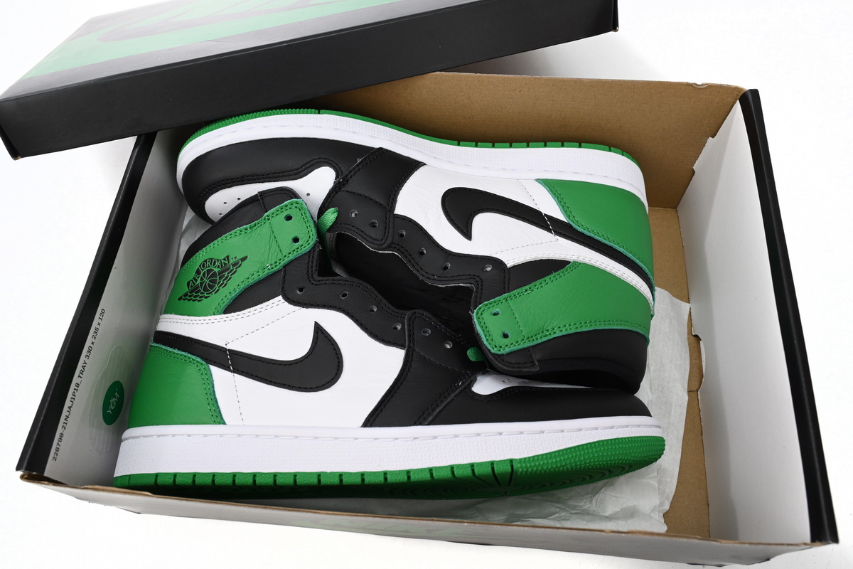 Jordan 1 Retro High OG Lucky Green Replica,  DZ5485-031, Replica Shoes