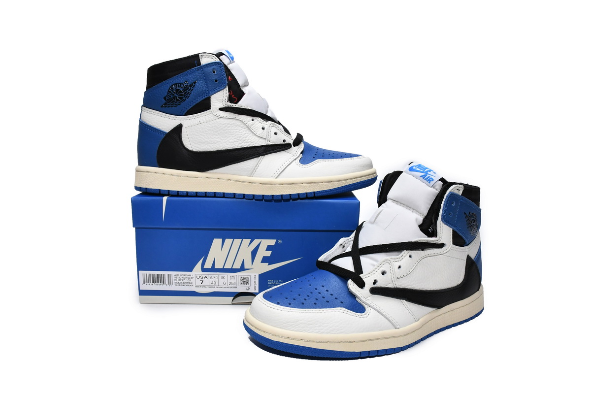 Jordan 1 Retro High OG SP Fragment x Travis Scott Replica,  DH3227-105