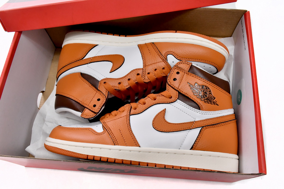 Jordan 1 Retro High OG Starfish Replica,  DO9369-101, Replica Shoes