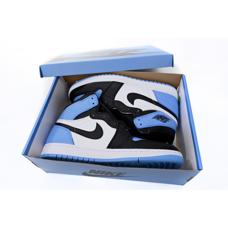 Jordan 1 Retro High OG UNC Toe Replica,  DZ5485-400, Replica Shoes