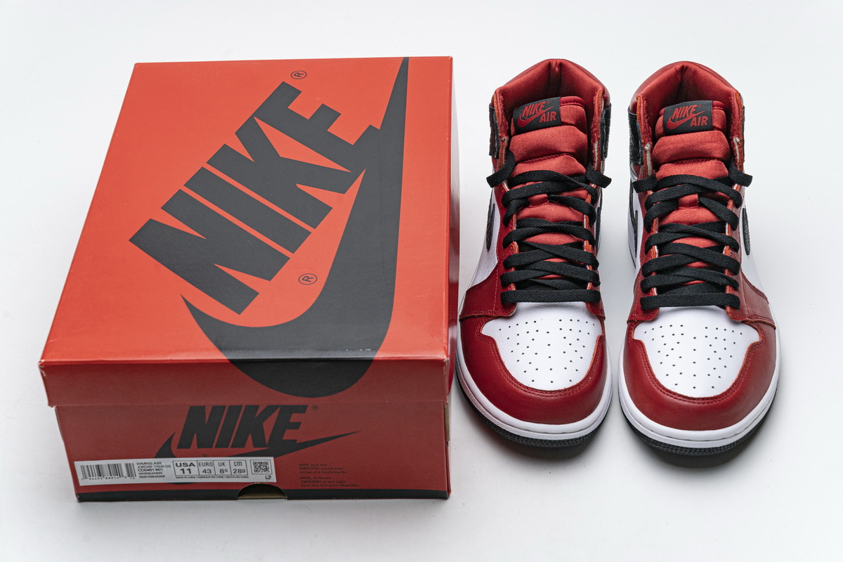Jordan 1 Retro High Satin Snake Chicago Replica,  CD0461-601, Replica Shoes