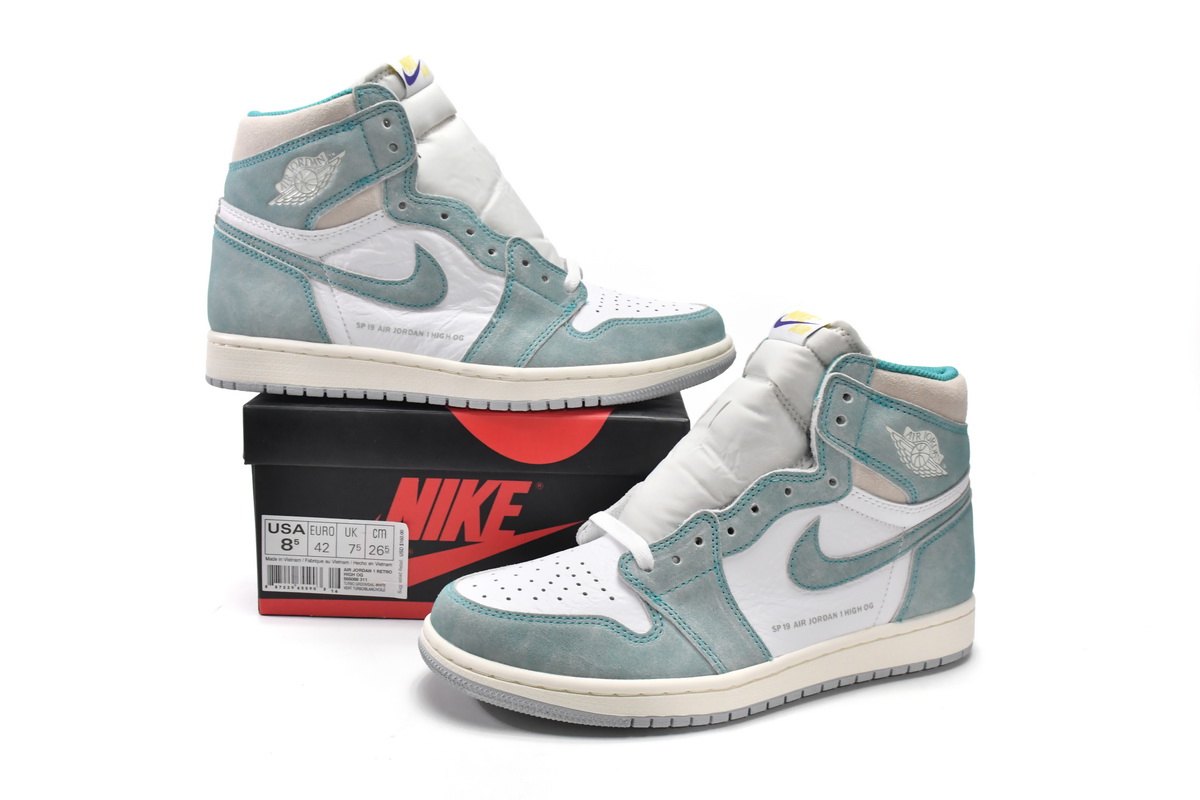 Jordan 1 Retro High Turbo Green Replica,  555088-311, Replica Shoes