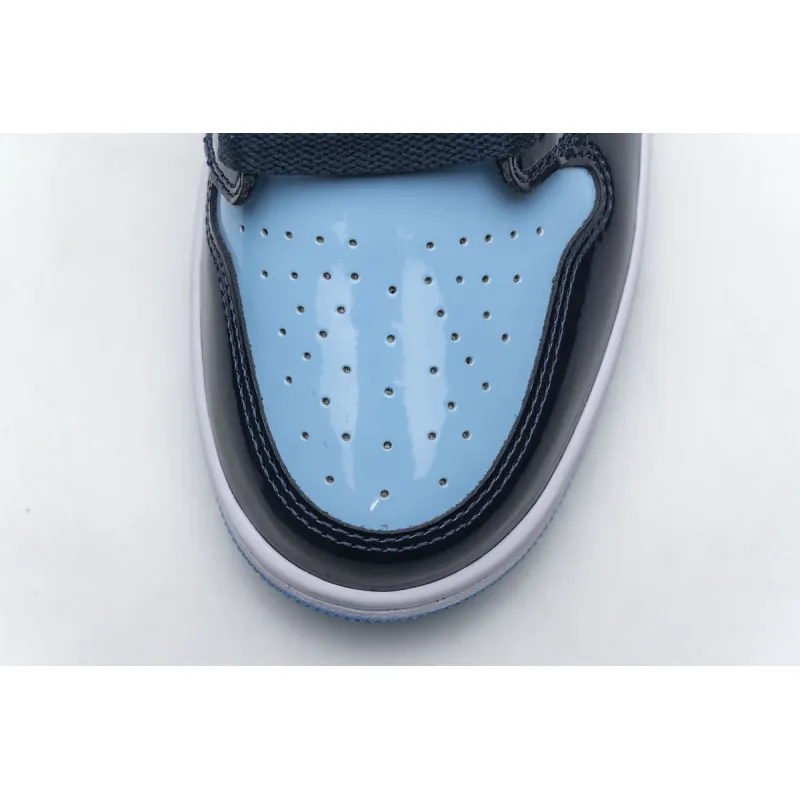 Jordan 1 Retro High UNC Patent Replica,  CD0461-401, Replica Shoes